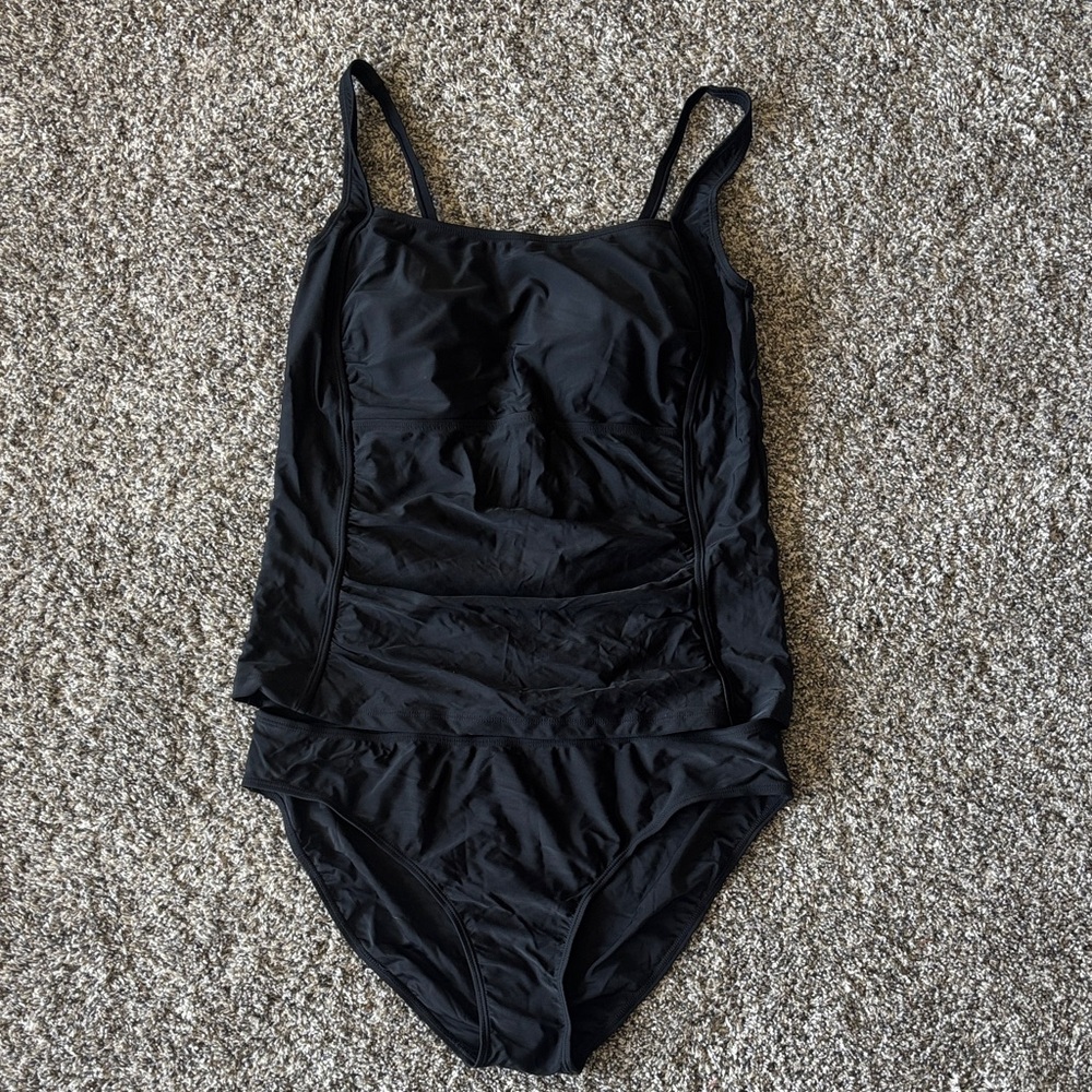Black Tankini Swimsuit